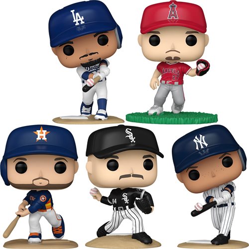 Funko POP! Sports: MLB - 5 PIECE SET - Vinyl Figures