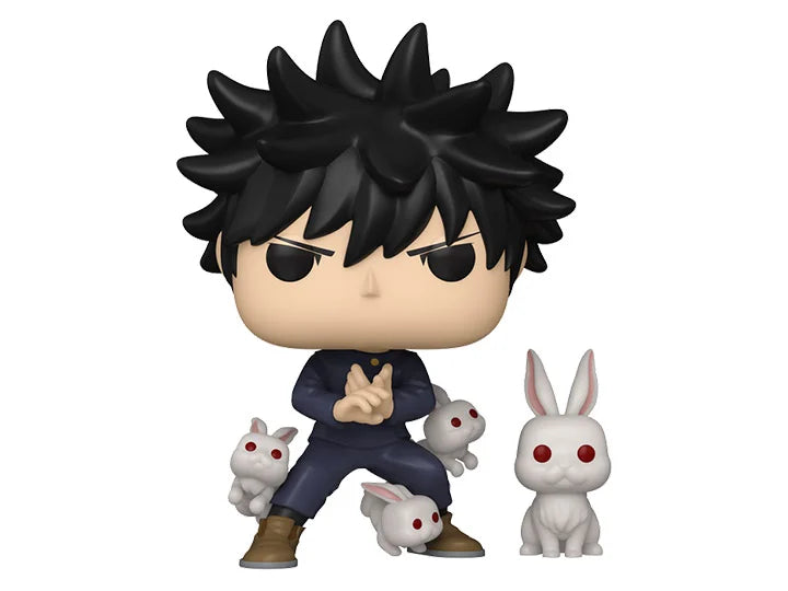 Funko POP! Jujutsu Kaisen Megumi Fushiguro with Rabbits Funko Pop! Vinyl Figure and Buddy #1883