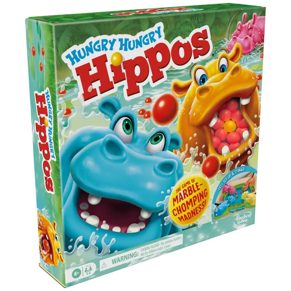 PRESALE | Hungry Hungry Hippos Game for Preschoolers (Hasbro)