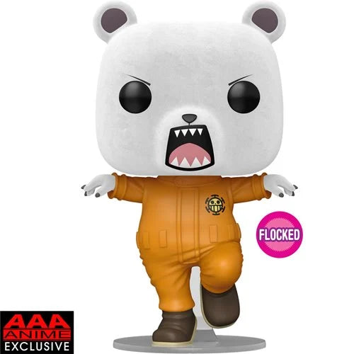 Funko POP! Animation: One Piece - Bepo #1896 (Flocked) (AAA Anime Exclusive)