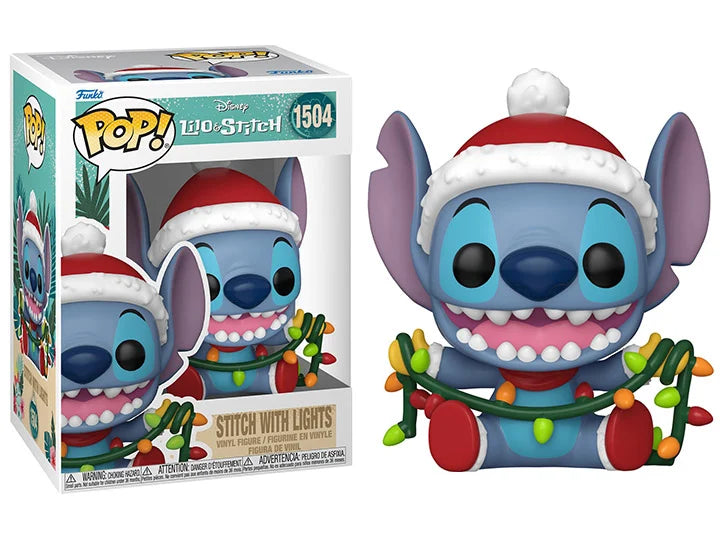 PRESALE | Funko POP! Disney: Lilo & Stitch - Stitch with Lights - Vinyl Figure