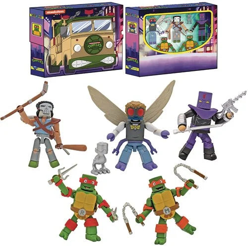 PRESALE | Teenage Mutant Ninja Turtles - Party Wagon Deluxe Minimates Box Set (Diamond Select)