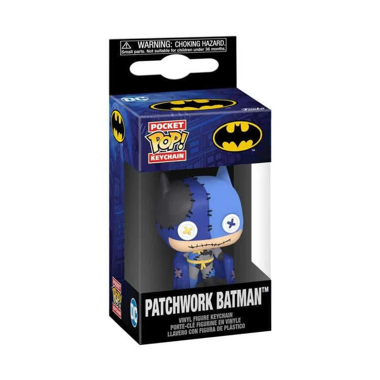 Funko Pocket Pop! Keychain: DC Comics - Batman (Patchwork)