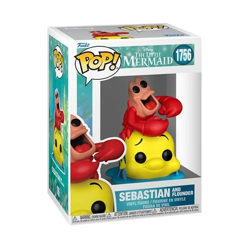 Funko POP!: The Little Mermaid - Sebastian and Flounder #1756