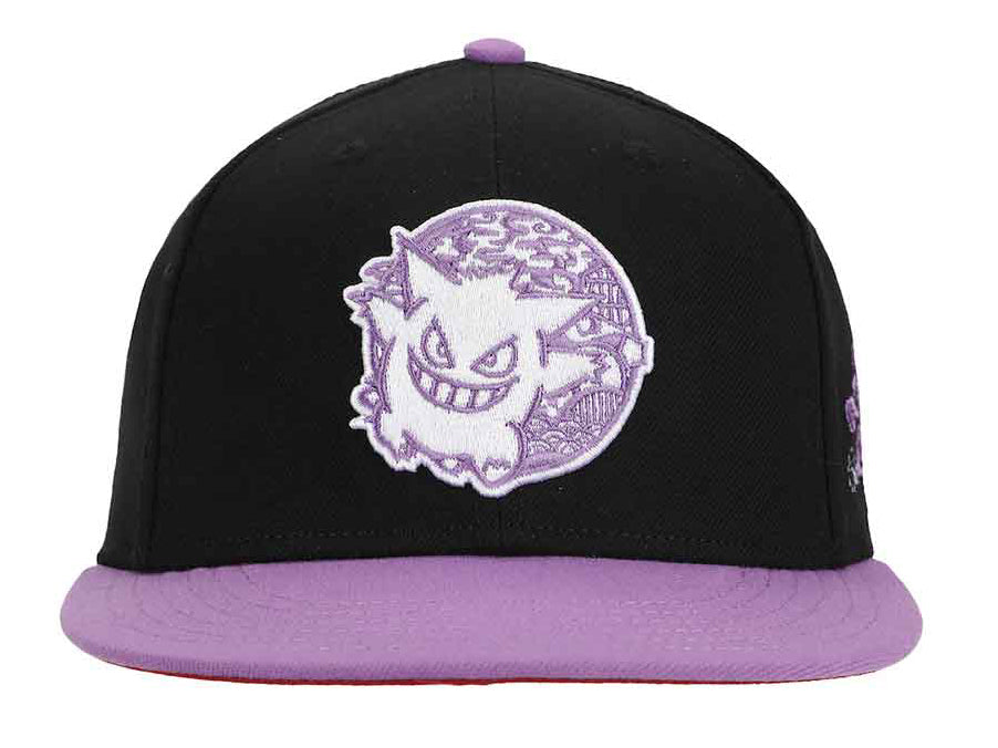 PRESALE | Pokemon - Gengar Embroidered Flat Bill Snapback Hat