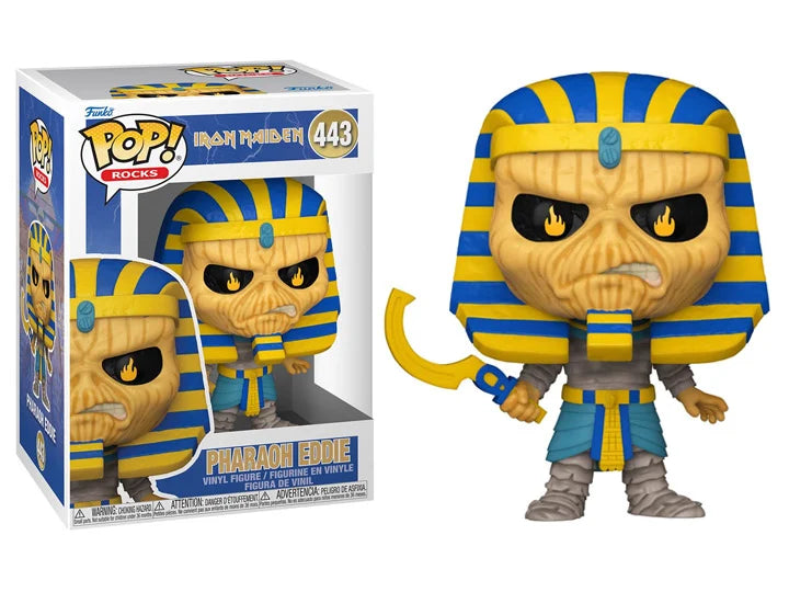 Funko POP! Rocks: Iron Maiden Eddie (Pharaoh) #443