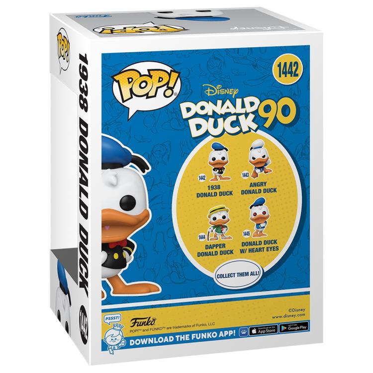 PRESALE | Funko POP! Disney: Donald Duck 90th Anniversary - 1938 Donald Duck #1442 - Vinyl Figures