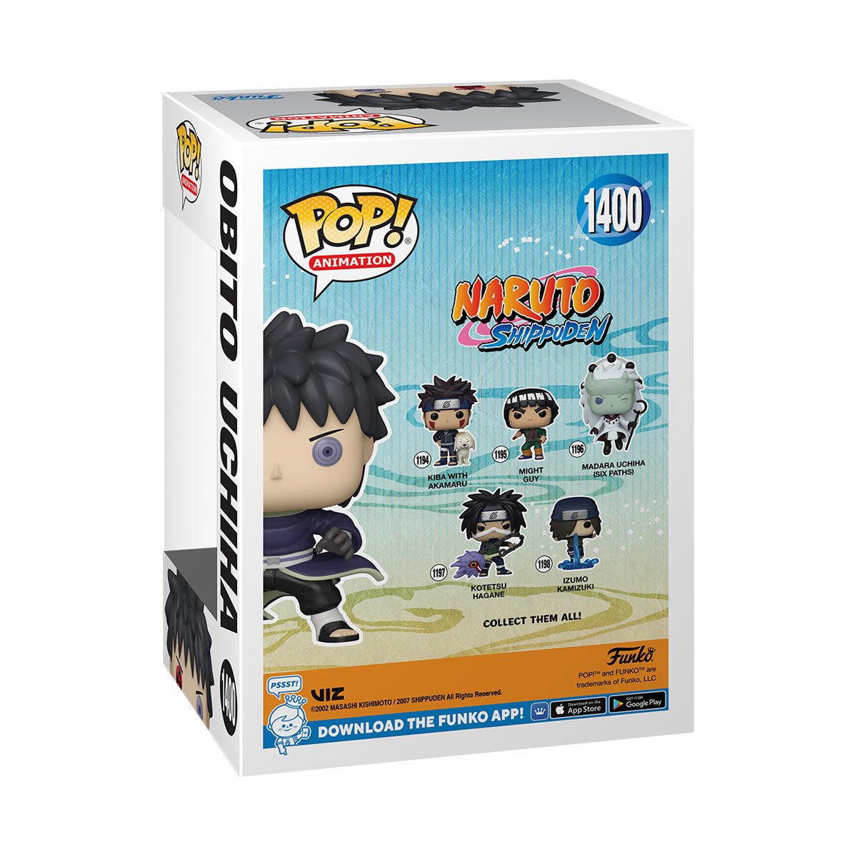 PRESALE | Funko POP! Animation: Naruto - Obito Uchiha Unmasked #1400 - Entertainment Earth Exclusive Vinyl Figures