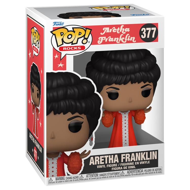 PRESALE | Funko POP! Rocks: Aretha Franklin (The Andy Williams Show) #377 Vinyl Figures