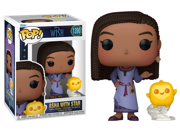 PRESALE | Funko POP! & Buddy: Wish - Asha & Star #1390 Vinyl Figures