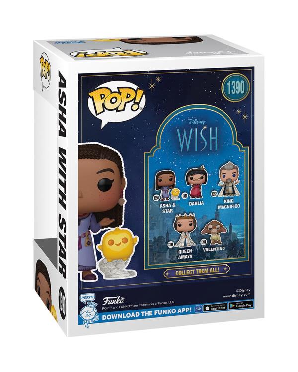 PRESALE | Funko POP! & Buddy: Wish - Asha & Star #1390 Vinyl Figures