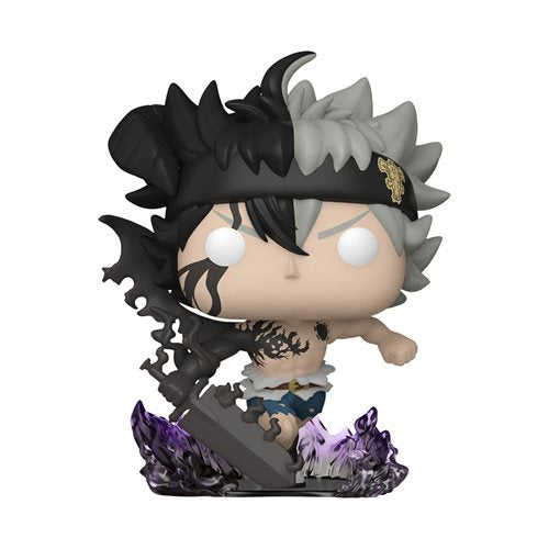 PRESALE | Funko POP! Black Clover Black Asta Glow-in-the-Dark #1556 Entertainment Earth Exclusive Vinyl Figures