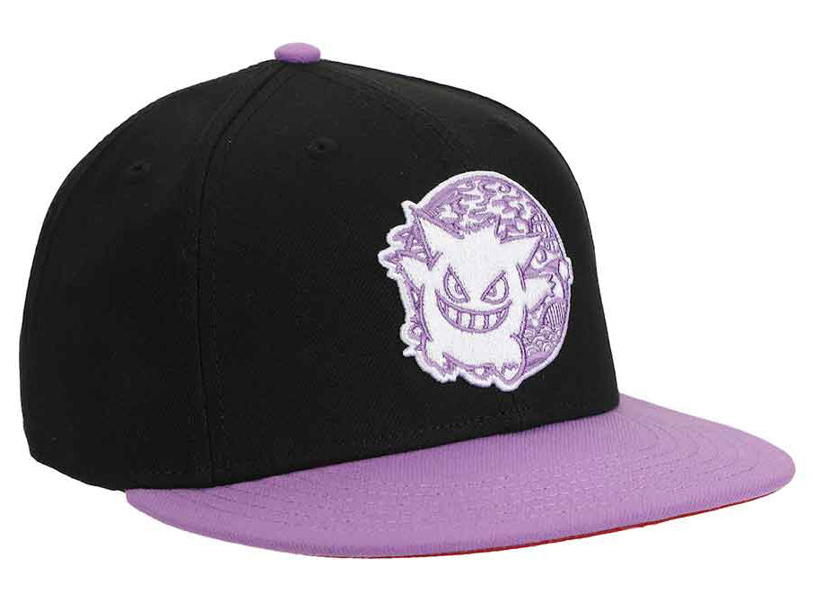 PRESALE | Pokemon - Gengar Embroidered Flat Bill Snapback Hat