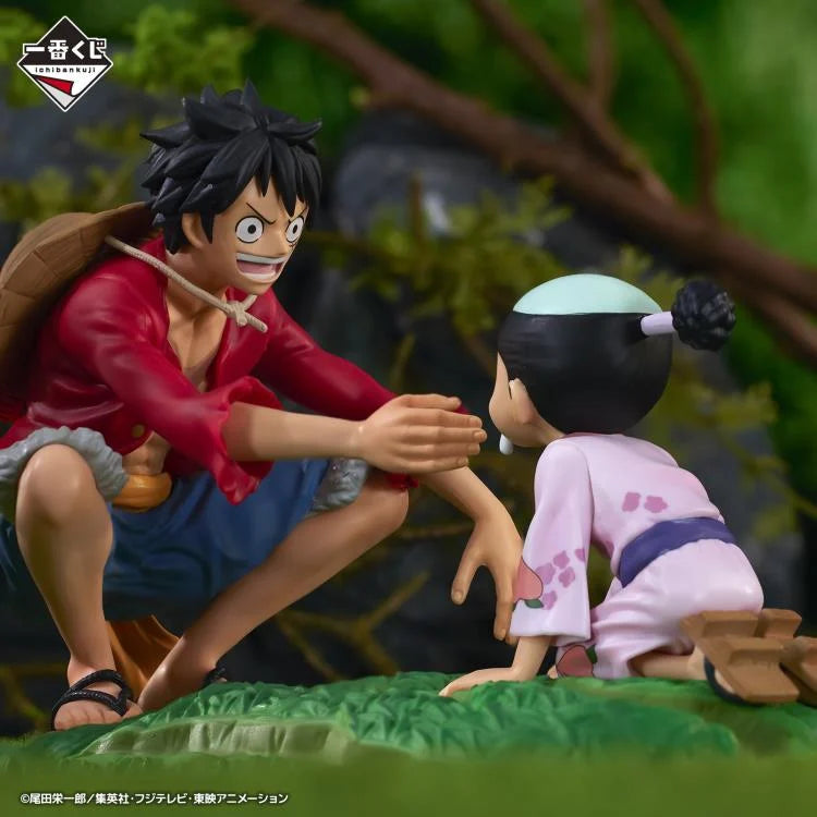 One Piece: Monkey D. Luffy and Momonosuke TBA Ichibansho Statue [Ichibansho]