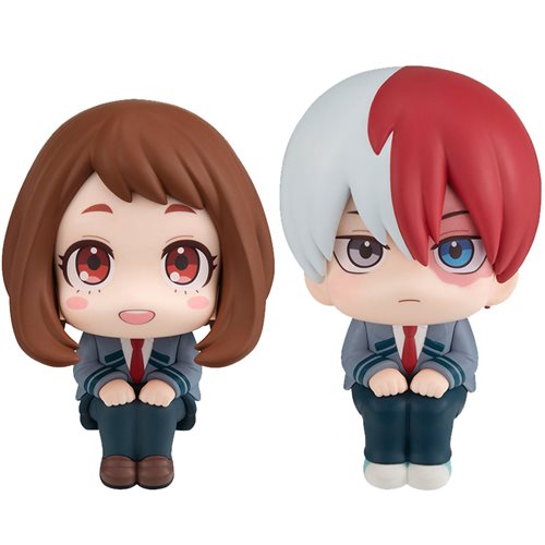 PRESALE | My Hero Academia - Ochaco Uraraka & Shoto Todoroki Set - Look Up Mini-Figure (MegaHouse)