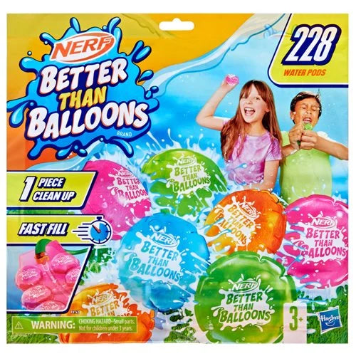 Nerf Better Than Balloons Water Toys - 228 pods (Hasbro)