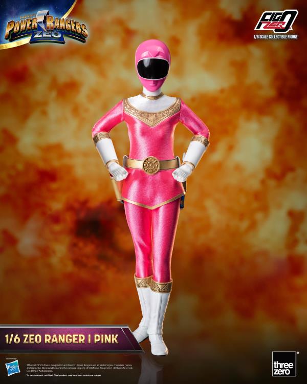 PRESALE | Power Rangers - Zeo Ranger I Pink - FigZero - 1/6 Scale Action Figure (ThreeZero)