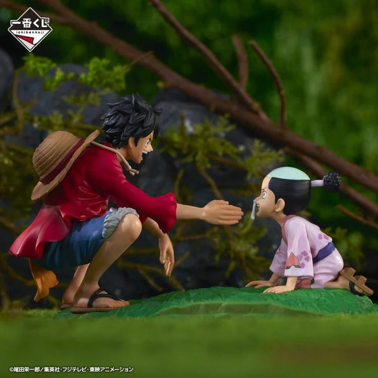 One Piece: Monkey D. Luffy and Momonosuke TBA Ichibansho Statue [Ichibansho]