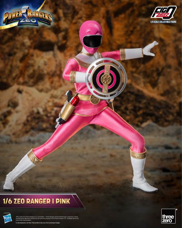 PRESALE | Power Rangers - Zeo Ranger I Pink - FigZero - 1/6 Scale Action Figure (ThreeZero)