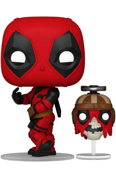 PRESALE | Funko POP! Deadpool & Wolverine Deadpool with Headpool Vinyl Figure #1400 and Buddy