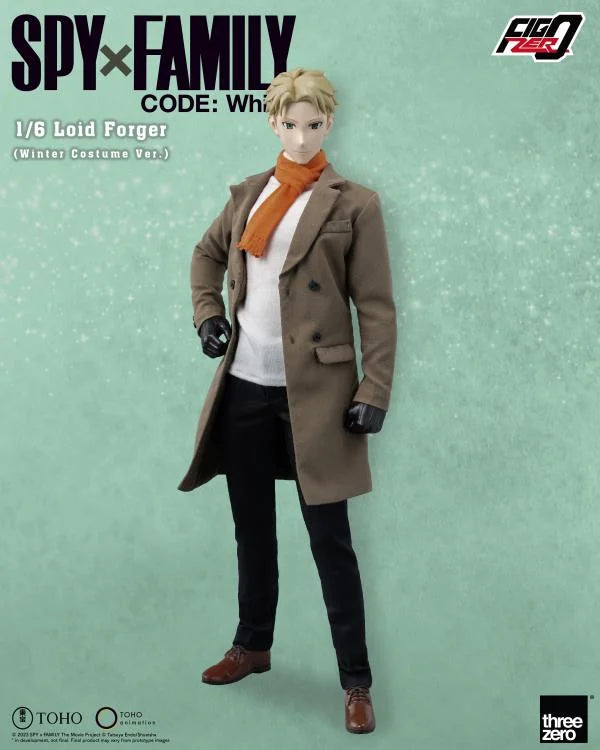 Spy × Family Code: White - Loid Forger - FigZero - 1/6 - Winter Costume Ver. (ThreeZero)