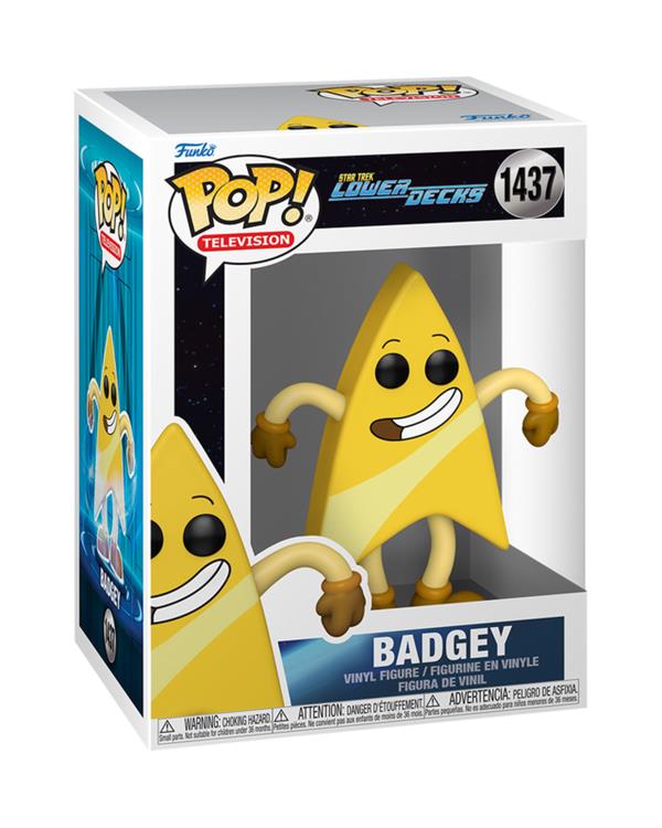 PRESALE | Funko POP! TV: Star Trek: Lower Decks - Badgey #1437 Vinyl Figures