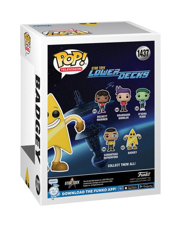 PRESALE | Funko POP! TV: Star Trek: Lower Decks - Badgey #1437 Vinyl Figures