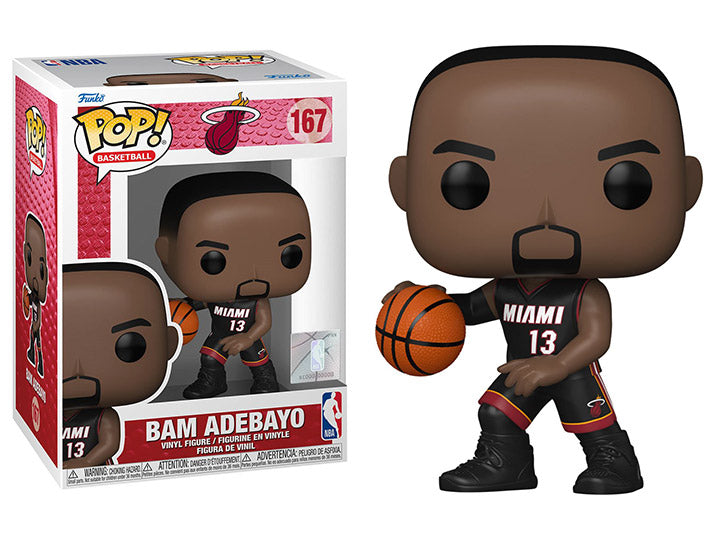 PRESALE | Funko POP! Sports: NBA - Miami Heat Bam Adebayo #167 Vinyl Figures