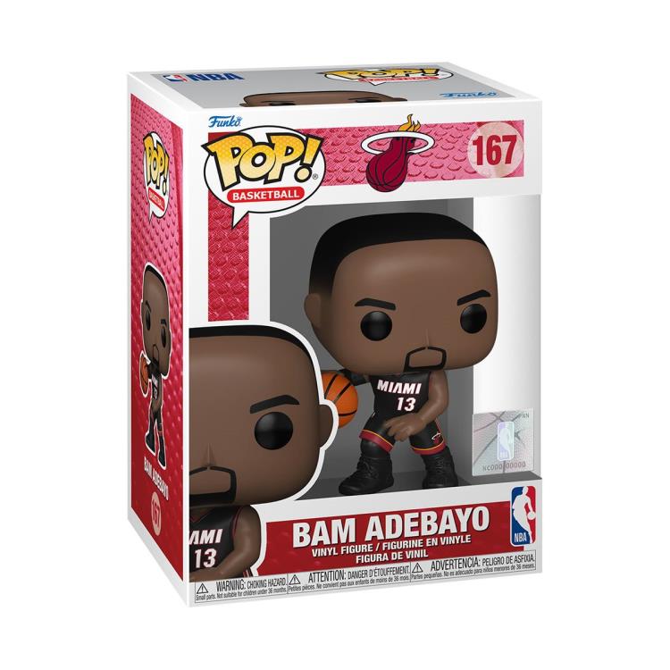 PRESALE | Funko POP! Sports: NBA - Miami Heat Bam Adebayo #167 Vinyl Figures