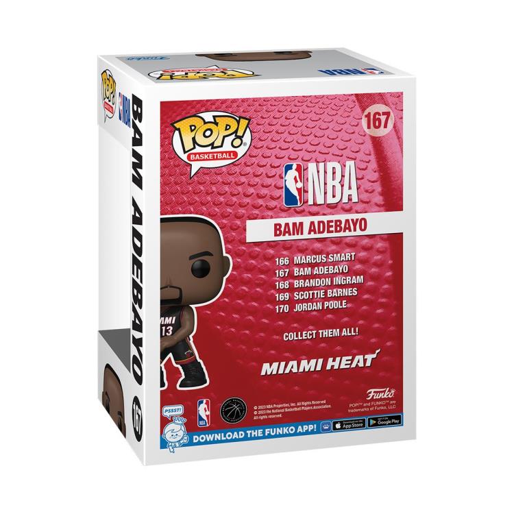 PRESALE | Funko POP! Sports: NBA - Miami Heat Bam Adebayo #167 Vinyl Figures