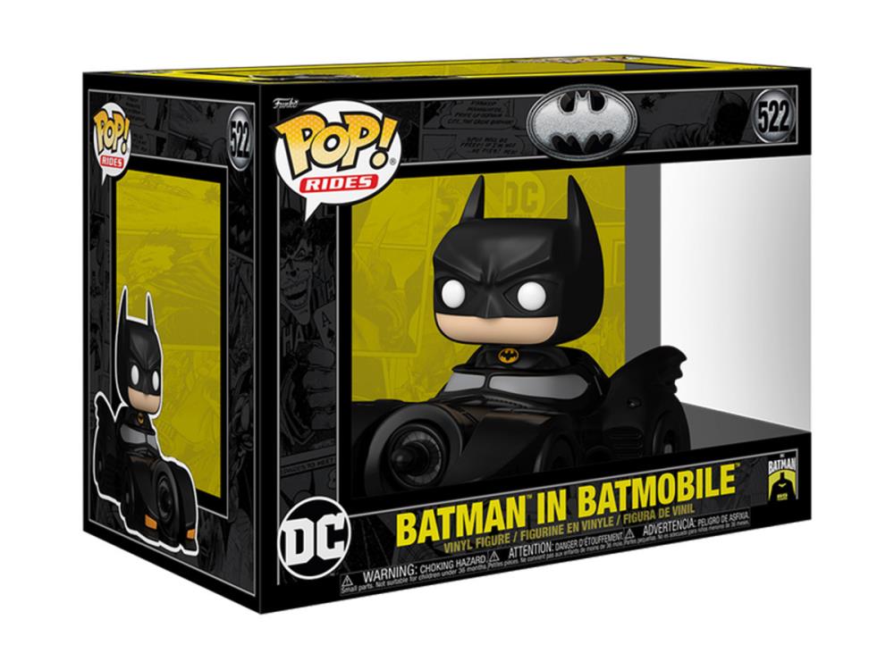 PRESALE | Funko POP! Deluxe: Batman 85th Anniversary - Batman in Batmobile Ride #522