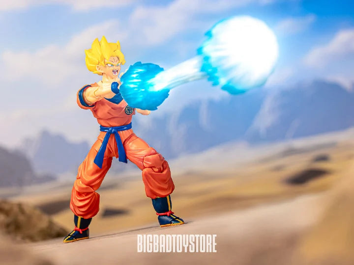Dragon Ball Z: Goku A Saiyan Raised On Earth S.H.Figuarts Action Figure [Bandai]