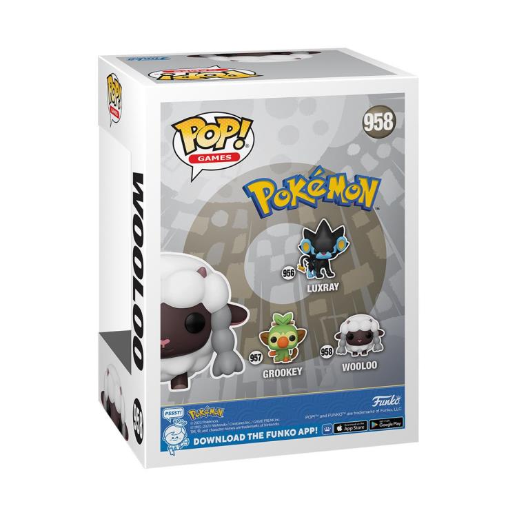 PRESALE | Funko POP! Games: Pokemon - Wooloo #958 - Vinyl Figures