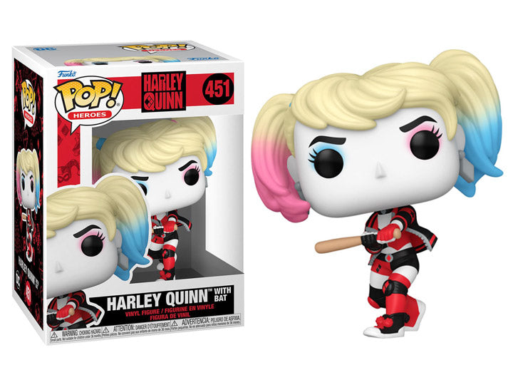 PRESALE | Funko POP! Heroes: DC Comics - Harley Quinn with Bat #451 - Vinyl Figures