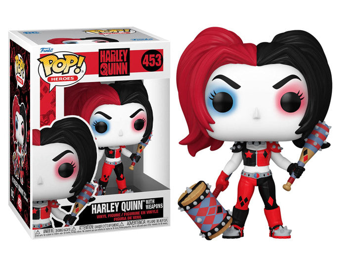 PRESALE | Funko POP! Heroes: DC Comics - Harley Quinn with Weapons #453 - Vinyl Figures