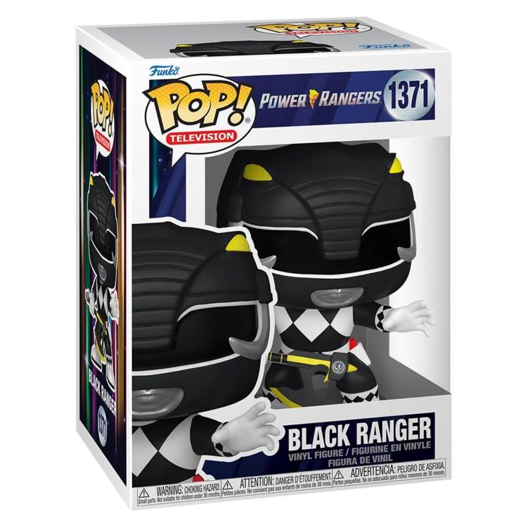 PRESALE | Funko POP! TV: Mighty Morphin Power Rangers 30th Anniversary - Black Ranger #1371 Vinyl Figures