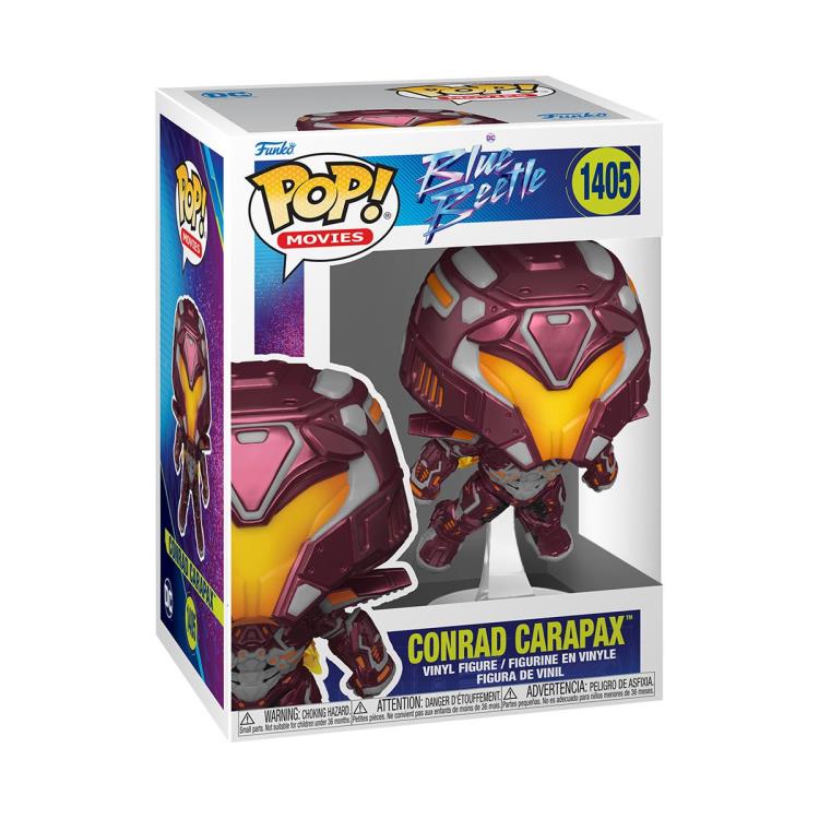 PRESALE | Funko POP! Movies: Blue Beetle - Conrad Carapax #1405 Vinyl Figures