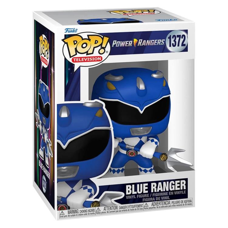 PRESALE | Funko POP! TV: Mighty Morphin Power Rangers 30th Anniversary - Blue Ranger #1372 Vinyl Figures