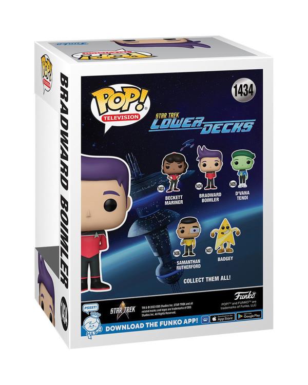 PRESALE | Funko POP!  TV: Star Trek: Lower Decks - Bradward Boimler #1434 Vinyl Figures