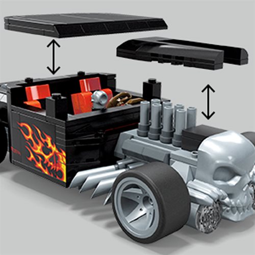 PRESALE | Mega - Hot Wheels - Showcase Bone Shaker with Die-Cast Vehicle (Mattel)