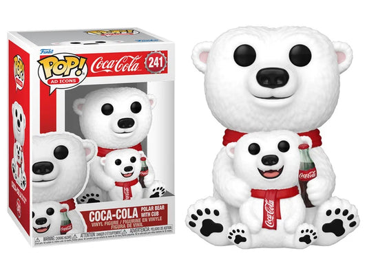 Funko Pop! Ad Icon: Coca-Cola Polar Bear with Cub #241