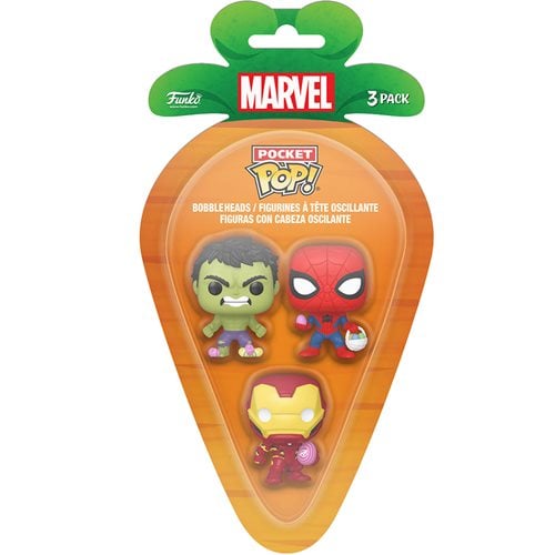 Funko POP! Marvel Easter Carrot Pocket Mini-Figure 3-Pack Vinyl Figures