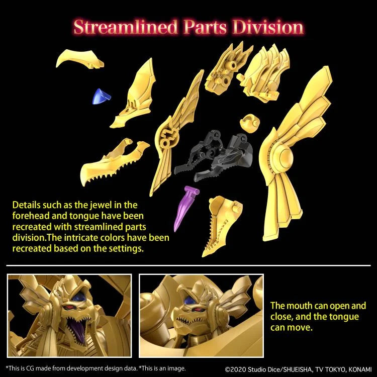 PRESALE | Yu-Gi-Oh!: Egyptian God - The Winged Dragon of Ra Figure - Rise Standard Amplified Model Kit (Bandai Hobby Gunpla)