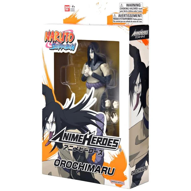 Naruto Anime Heroes Orochimaru Action Figure [Bandai Namco]