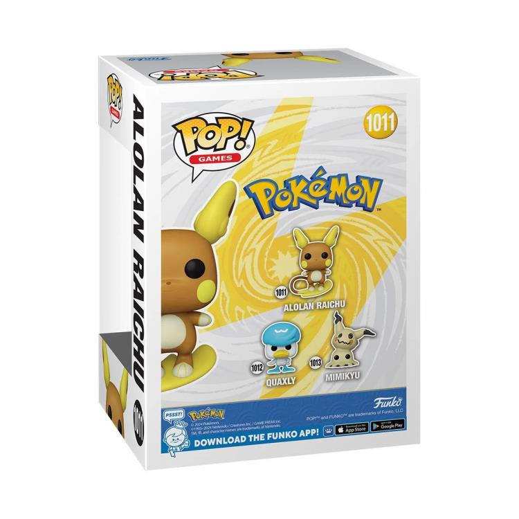 Funko Pop! Games: Pokemon - Raichu (Alolan) #1011