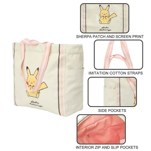 PRESALE | Pokemon - Pikachu Electric Type Tote Bag