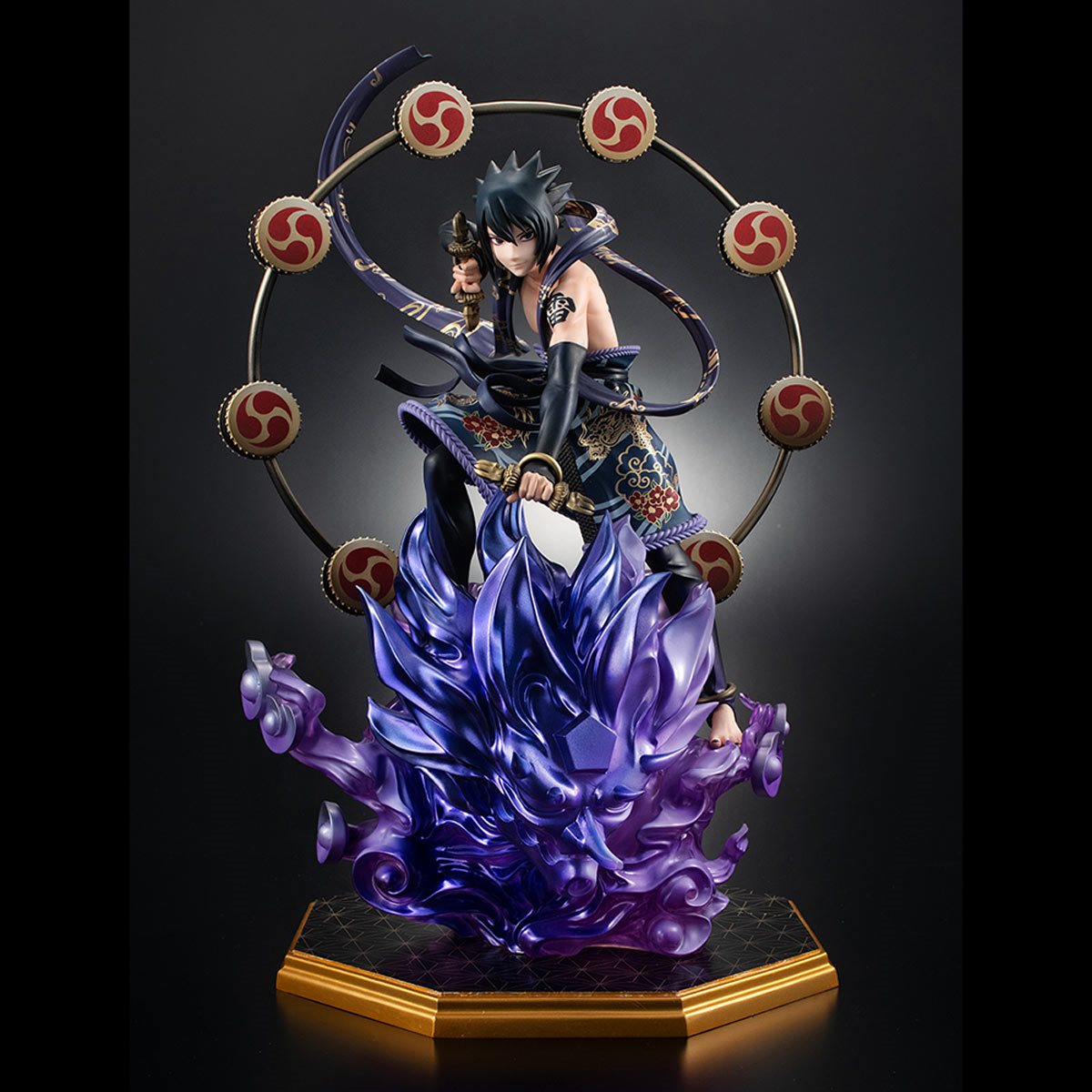 PRESALE | Naruto Shippuuden - Susanoo - Uchiha Sasuke - Precious G.E.M. - Thunder God - Raijin (MegaHouse)