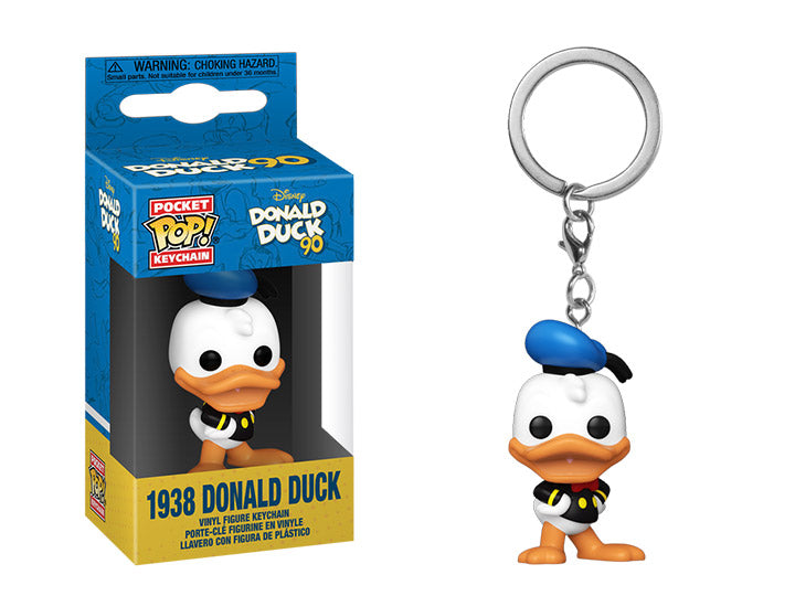 PRESALE | Funko POCKET POP! Keychain:  Donald Duck 90th Anniversary - 1938 Donald Duck Vinyl Figures