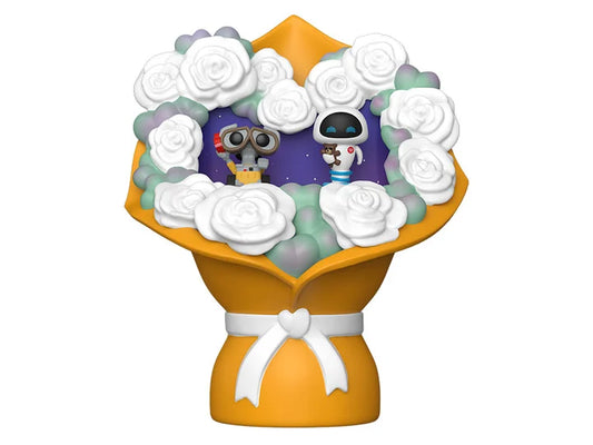 Funko Bitty POP! Bouquet: Pixar - Wall-E & Eve (Seasonal Items) (Valentine’s Day)