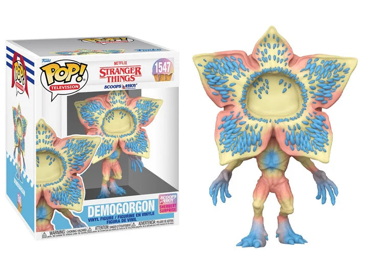 Funko Pop! Television: Super Sized 6" Stranger Things - Demogorgon (Scoops Ahoy) Vinyl Figure #1547